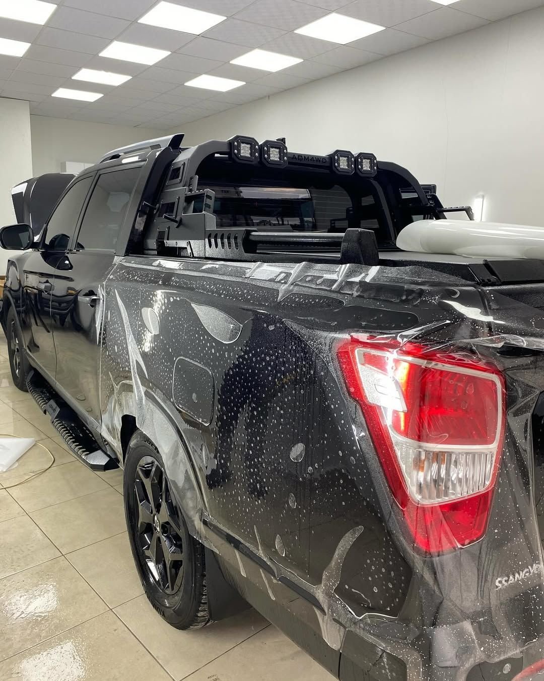 467536290-1086476193134429-817996995714501288-n.jpg Ssangyong Musso Grand Ppf Kaplama Hizmeti - Görsel 1