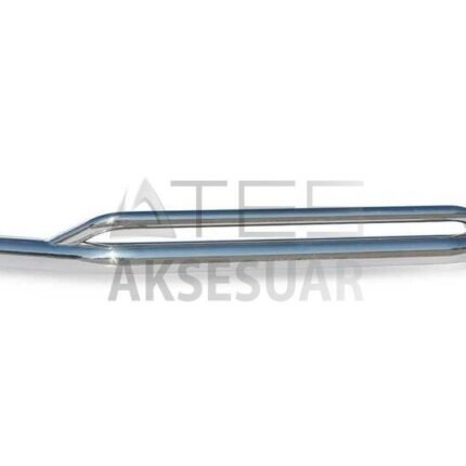 Dacia Duster Vegas Ön Alt Koruma Çap:60-42 Krom 2018 ve Sonrası