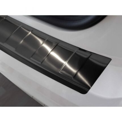 Dacia Duster Arka Tampon Koruması Siyah Krom 2018>