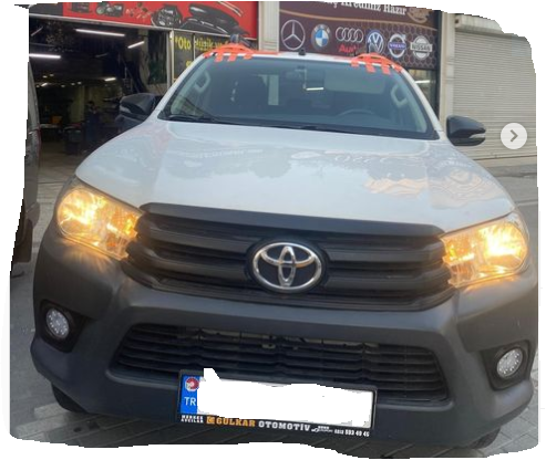 ekran-alintisi.png TOYOTA HİLUX ÖN KROM KORUMA - Görsel 1