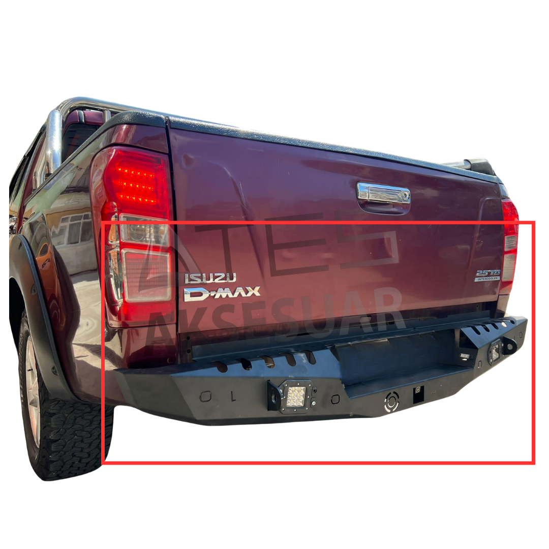 isuzu-d-max-arka-koruma-tampon.png İsuzu D-Max Arka Tampon - Görsel 1