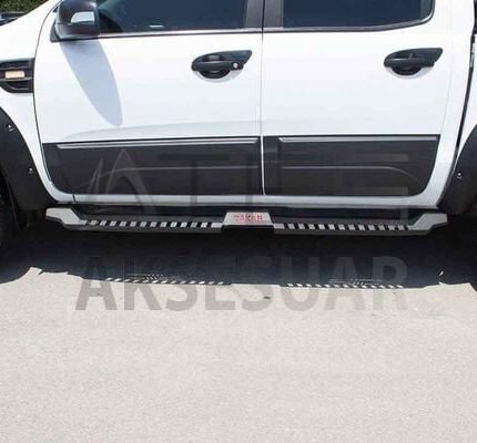 Mitsubishi L200 Dakar Yan Basamak Siyah V2 Işıksız 2015-2019 Arası