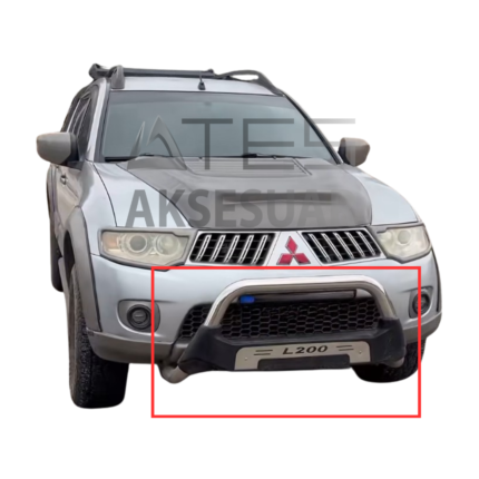 Mitsubisli L200 2007-2014 Krom Ön Koruma