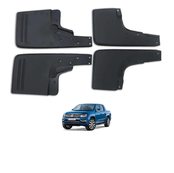 ruzgar-15.png Volkswagen Amarok 4 Parça Paçalık Tozluk Set 2010 Üstü - Görsel 1