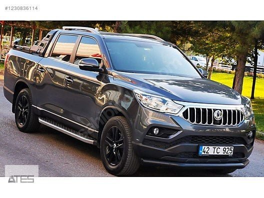 x5-1230836114ypr.jpg Ssangyong Musso Orjinal Krom Yan Basamak - Görsel 1
