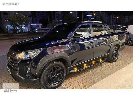 x5-1230836400dxh.jpg Ssangyong Musso Led Işıklı Yan Basamak - Görsel 1