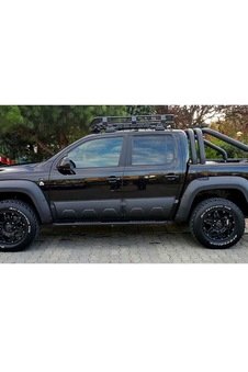 Vw Amarok Kapı Kaplaması Seti 6 Prç Mat Siyah 2010 - 2016