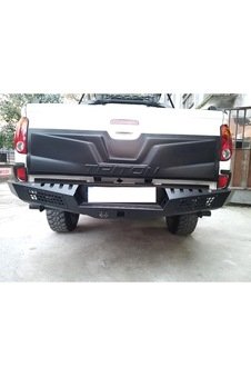 IMG-3755989423195867932.jpg Toyota Hilux Arka Tampon Koruma 2016 - Görsel 1