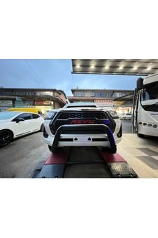 IMG-4154998879473468947.jpg Toyota Hilüx 2019-2022 Ön Koruma Mat Siyah 76Lık Kalın Tip - Görsel 1