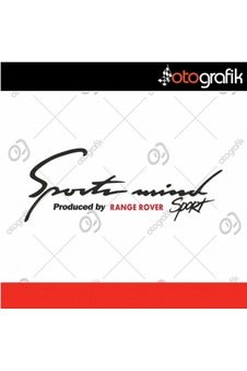 Otografik - Land Rover ﻿Range Rover Sports Mınd Oto Stıcker