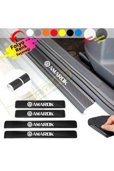 Volkswagen Amarok Kapı Eşiği Sticker (4 Adet) New
