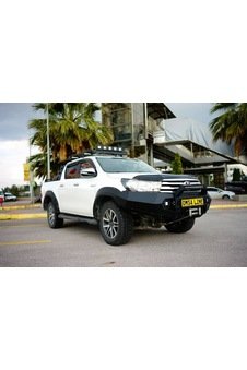 Toyota Hilux Dakar Çelik Ön Tampon Led Barlı Sensörsüz 2015-202