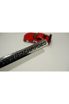 Land Rover Range Rover Turbocharged Bagaj Yazı Logo