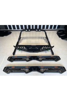 IMG-764585028814969048.jpg DİAMOND SERİ 3LÜ TAKIM -ARKA TAMPON-YAN BASAMAK-IŞIKLI ROLLBAR - Görsel 1