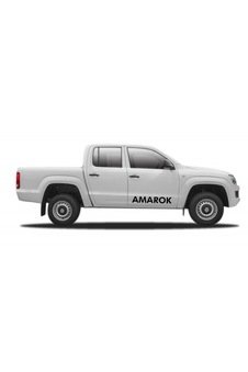 Volkswagen Amarok Yan Kapı Araba Sticker Yapıştırma 2 Ad