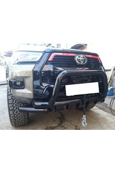 IMG-9037139257988121705.jpg HILUX Ön Koruma Double Shark Siyah ( 2006-2015 ) - Görsel 1