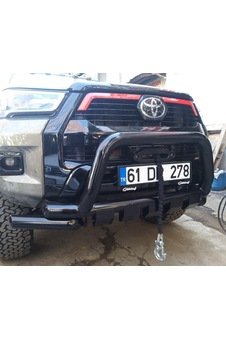 IMG-917154583562704171.jpg Toyota Hilüx 200520152020 Üzeri Ön Koruma Şhark Siyah - Görsel 1